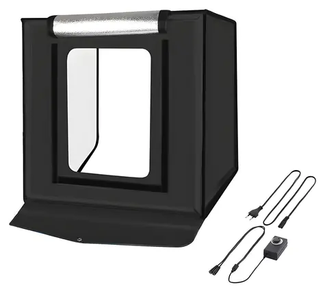 Puluz PU5040EU / Fotografický stan / LED osvětlení / 80 LED / 40 × 40 × 40 cm