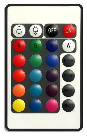 Nanoxia Ovladač pro RGB Rigid LED / Ovladač / IR dálkové ovládání / 12 V / SATA konektor