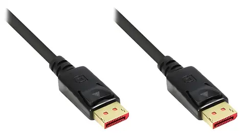 Good Connections DP1.4 černá / DisplayPort kabel / 5 m / 8K 60Hz / 25,92 Gbit/s
