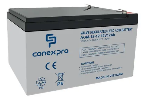 Conexpro AGM-12-12 / Baterie / AGM VRLA / 12V/12Ah / F2
