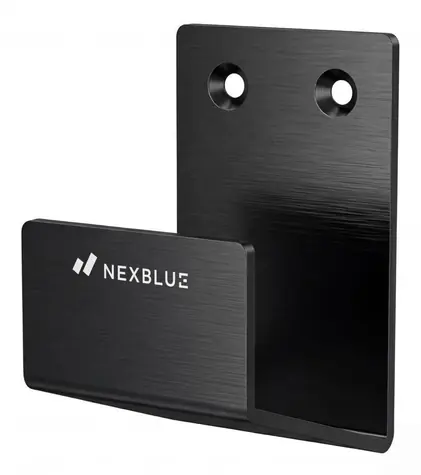NexBlue Hák na kabely černý / Držák kabelů