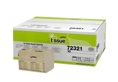 Celtex BIO E-Tissue New / Papírové ručníky skládané / 3000 ks / 2vrstvé
