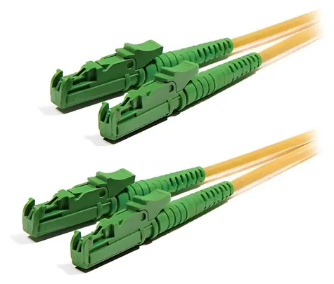 XtendLan FO patch E2000/APC-E2000/APC 0,5m / Optický patch kabel / duplex / 9/125 / G.652d / LS0H