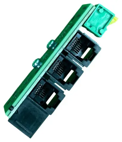 Tinycontrol tBSm / Rozbočovač / 1-Wire / 3 porty / DIN lišta / pro LK4