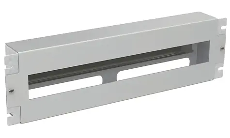 Solarix RAIL-3U-DIN / Instalační panel / 3U / DIN lišta / 19