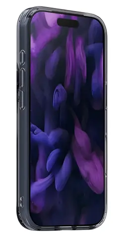 LAUT CRYSTAL FLURO Clear Midnight / Ochranný kryt / iPhone 17 Pro Max / MagSafe / Falltest 6,4 m
