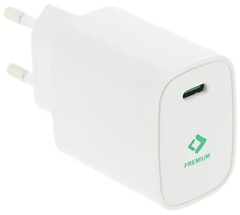 PATONA Power Delivery 20W bílá / Napájecí adaptér / USB-C / 5V-12V / pro tablet a smartphone