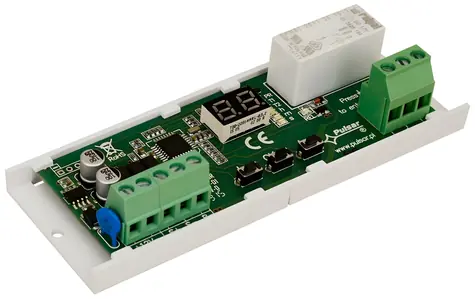 PULSAR Releový modul s časovým spínačem / Releový modul / Časové relé / 12 V