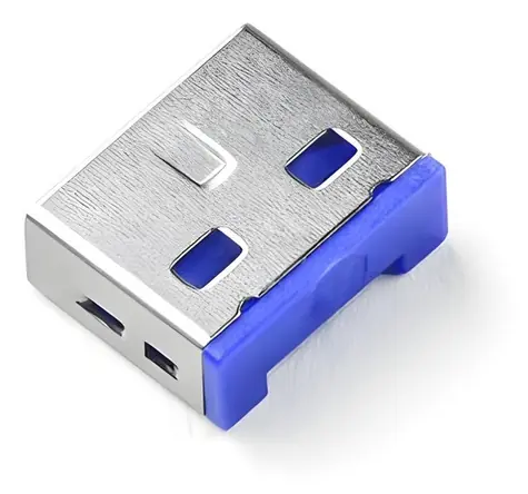 SmartKeeper Basic tmavě modrá / Blokátor portů / USB-A / 100 ks
