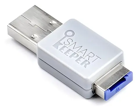SmartKeeper Basic OM03DB tmavě modrá / Uzamykatelný flash disk / 32GB / USB-A 3.2 Gen 1 / bez klíče