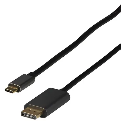 EFB USB-C - DisplayPort 2 m černá / Kabel / DP 1.2 / 4K 60Hz / 10bit
