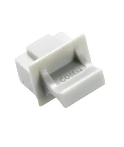 SmartKeeper Prachová krytka RJ45 portu šedá / Prachová krytka / 24 ks