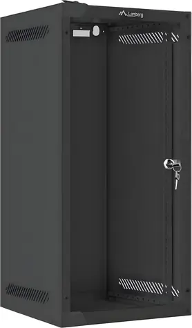 Lanberg WF10-2312-10B černá / Nástěnný rack / 10