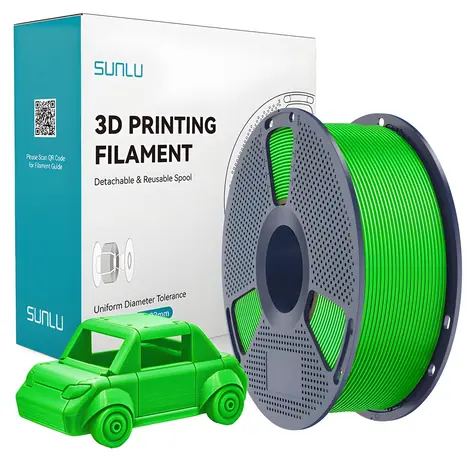 Sunlu PETG zelená / Filament / PETG / 1 kg