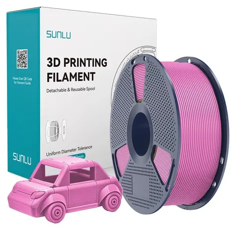 Sunlu PETG růžová / Filament / PETG / 1 kg