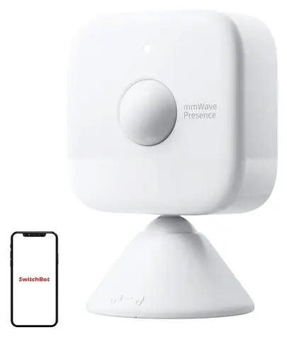 SwitchBot W820000 / Pohybový senzor / PIR + mmWave radar / 120° / IPX5 / 2× AAA