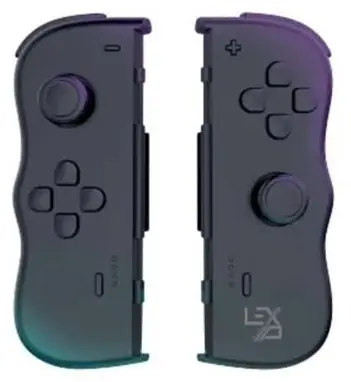 Lexip Twin Pad černá / Herní ovladač / Bezdrátový / Bluetooth 4.0 / Výdrž baterie 8 h
