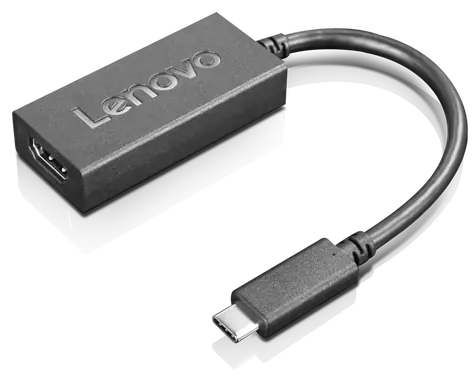 Lenovo Adaptér USB-C na HDMI 2.0b černá / Redukce / 3840 x 2160 / 0,24 m