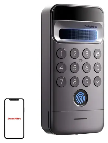 SwitchBot Keypad Vision Pro / Přístupová klávesnice / 3D rozpoznávání obličeje / NFC / IP65