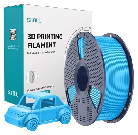 Sunlu PETG azurová / Filament / PETG / 1 kg