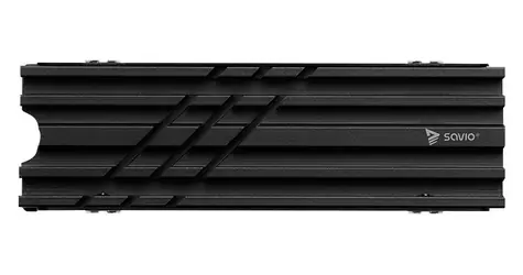 Savio AK-60 černá / Pasivní chladič / pro M.2 2280 NVMe SSD / šroubovák v balení