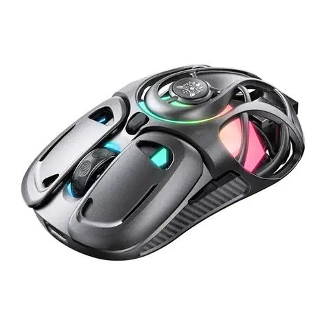 ONIKUMA DM02 šedá / Herní myš / Bezdrátová / RGB / 12800 DPI / 6 tlačítek
