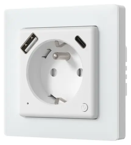 Avatto WOT20-FR / Chytrá zásuvka / USB-C / WiFi / 3200 W / 16 A