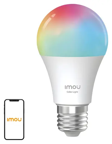 Imou CL2B / Chytrá LED žárovka / E27 / Wi-Fi / RGB / 9W