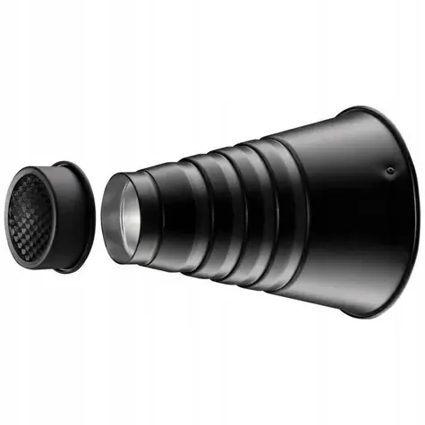 WESTCOTT Snoot + Grid / Studiový snoot s mřížkou / 1 ks