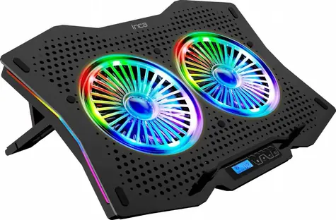 Inca INC-606TGS / Chladicí podložka pod notebook / LCD panel / 10-18