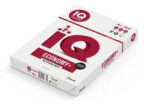 Mondi IQ ECONOMY+ A3 / Kancelářský papír / 80 g/m2 / 500 listů