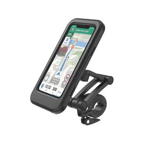RealPower RadTour černá / Držák telefonu na kolo / Magnetické uchycení / Teleskopické rameno / do 6,7