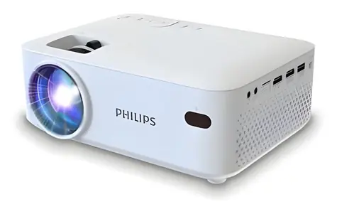 Philips NeoPix 100 bílá / LCD projektor / 800x480 / 3000:1 / 2x HDMI / USB / repro