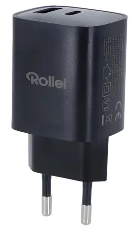 Rollei / Nabíjecí adaptér / 1x USB-C / 1x USB-A / 30W