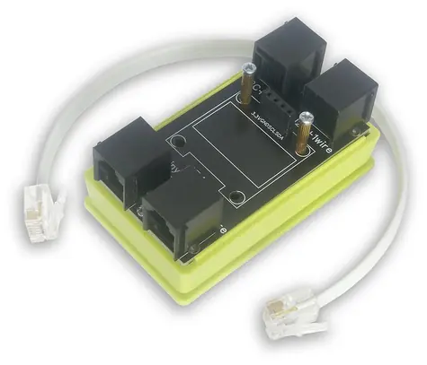 Tinycontrol tB4 / Rozšiřující modul 1-Wire, I2C, OLED / pro LAN ovladač