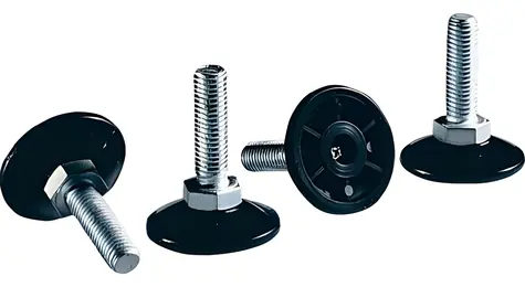 Rittal Vyrovnávací nožka M12 / Vyrovnávací nožka / Výška 18-43 mm / Nosnost 300 kg / Nerez / Sada 4 ks