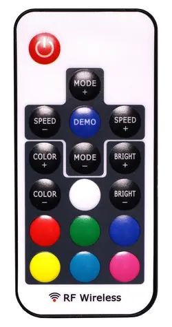 Xilence RGB Controll Set bílá / RGB řídící jednotka / 12V RGB 4-pin