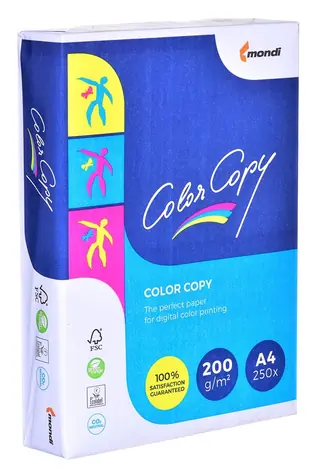 Mondi Color Copy 8687A20 / Kancelářský papír / A4 / 200 g/m2 / 250 listů