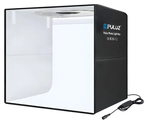 Puluz PU5051EU / Fotografický stan bez stínu / 50 cm / 200 LED / CRI ?90 / 3200-6500K