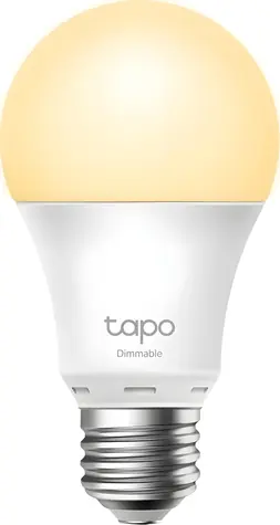 TP-Link Tapo L510E / Chytrá žárovka / E27 / 806 lm / 2700 K / Wi-Fi