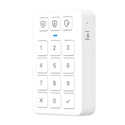X-Sense SKP0A / Klávesnice zabezpečovacího systému / Bluetooth, Wi-Fi / až 23 kódů PIN / panic alarm