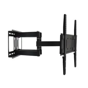 ART AR-70 černá / Držák TV / výsuvný a otočný / VESA 400x400 / nosnost 45 kg / 23-55