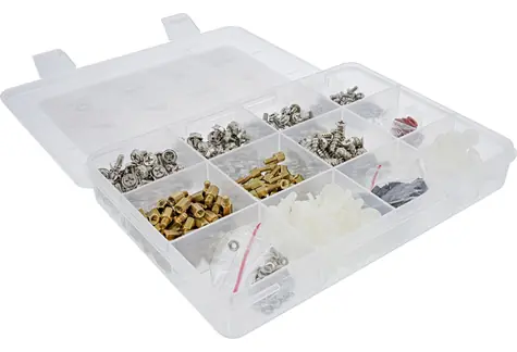 InLine Sada šroubků pro PC 550 dílů / Sada šroubů / kov, plast