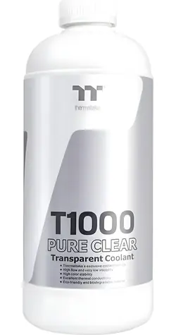 Thermaltake T1000 Pure Clear / Chladicí kapalina / průhledná / 1000 ml