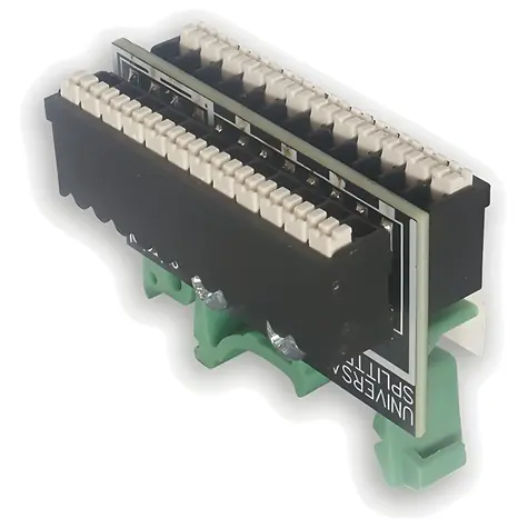 Tinycontrol univerzální splitter na DIN lištu / Splitter / montáž na DIN lištu