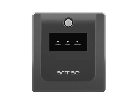 Armac Home H/1000E/LED černá / Záložní zdroj UPS / Line-Interactive / 1000 VA / 650 W / 4x 230V