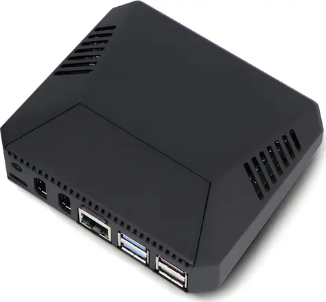 Argon40 Argon ONE V3 černá / Pouzdro / Raspberry Pi 5 / M.2 NVMe PCIe / ventilátor a chladič / hliníkové
