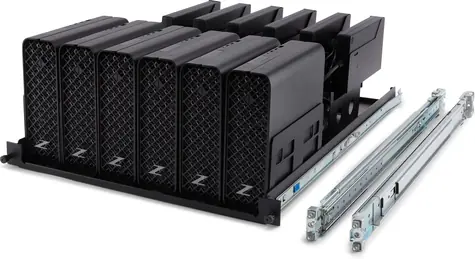 HP Z2 Mini G9 Rail Kit černá / Montážní sada do racku / 13,2 kg