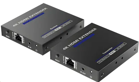 PremiumCord HDMI 2.0 extender / Extender / Ultra HD 4K 60Hz / 70 m / Cat6/6a/7 / HDR10