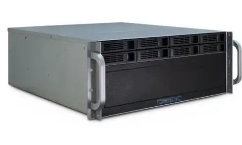 Inter-Tech 4U-4408 černá / Serverová skříň / 4U / E-ATX / 8x 2,5